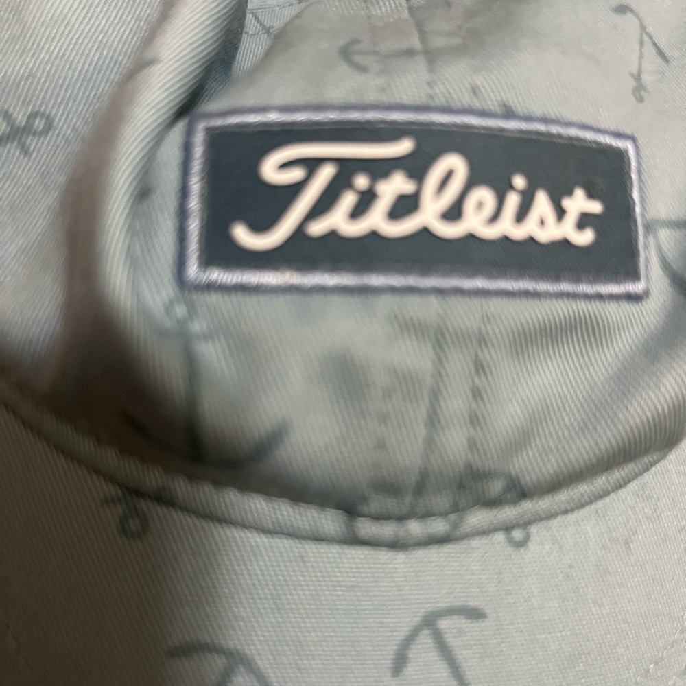 Titleist All Star Light Blue Cap with Anchor Design - Picture 7 of 7
